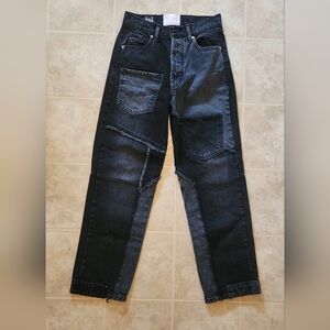 REVICE | Matchmaker Patchwork Black Denim Jeans